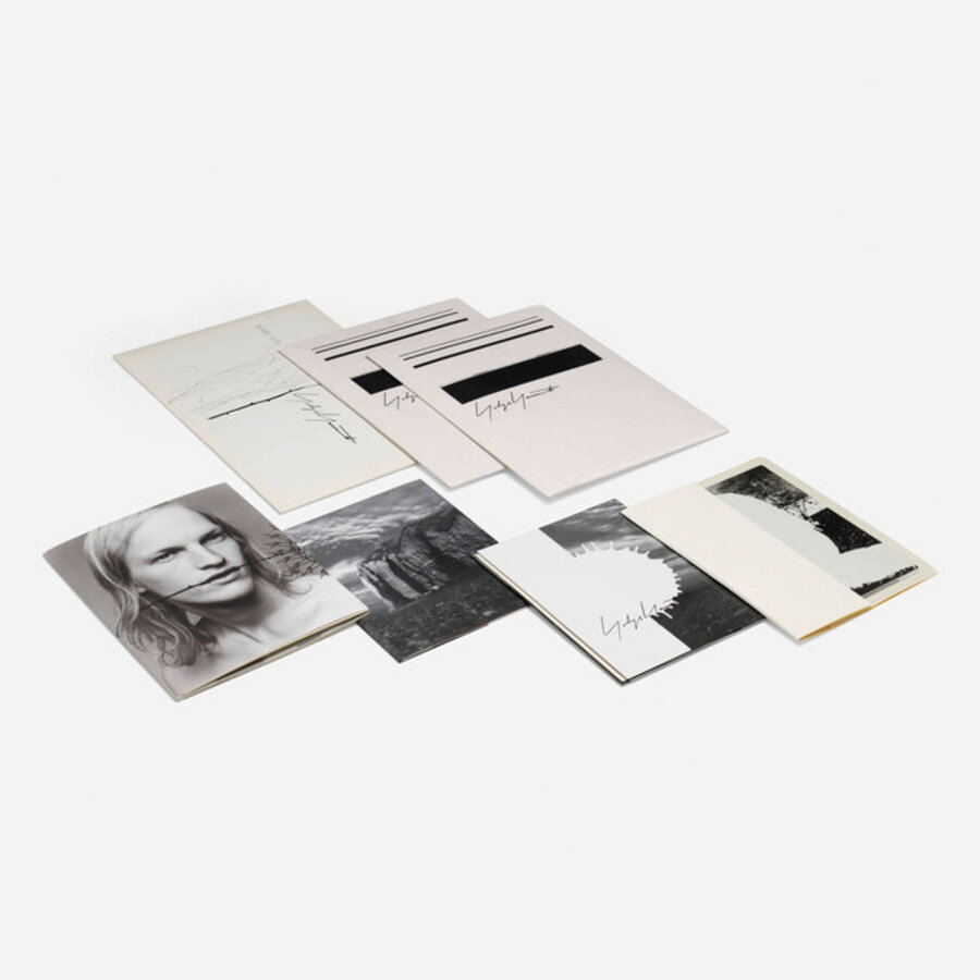 Collection of seven lookbooks