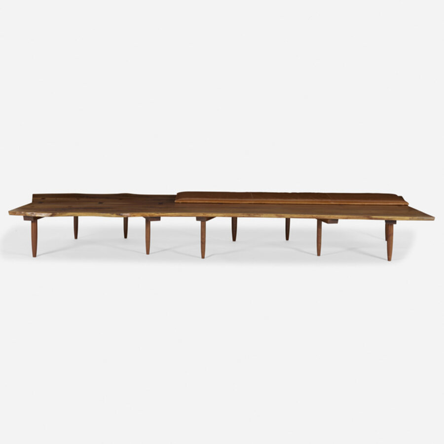 Monumental Custom bench from the Hyatt Corporate Offices, Chicago