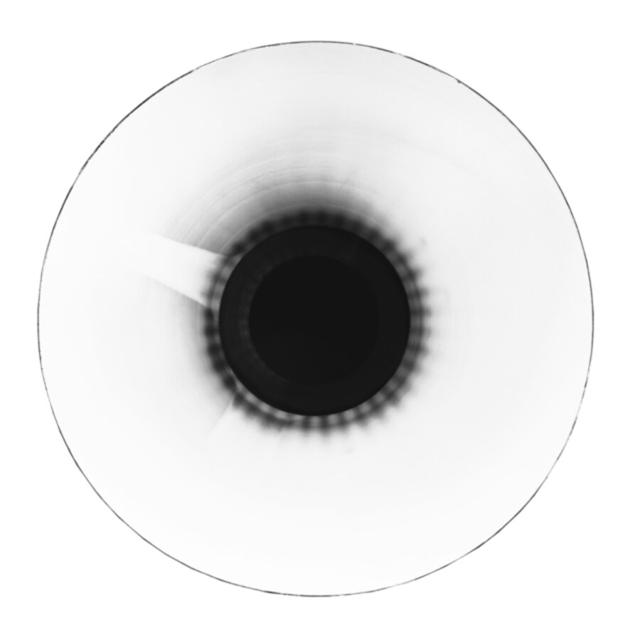 Viking Engine No. 3, Ariane IV, Argentic photograph laminated on aluminium