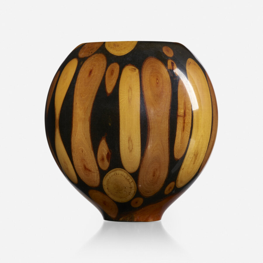 Bundled Mosaic Cherry Sycamore vessel