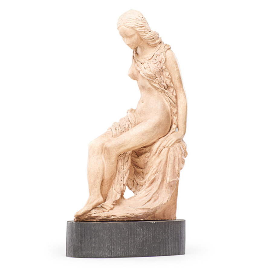 Unique sculpture, "Seated Girl," USA