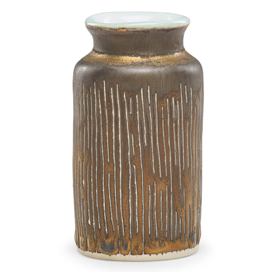 Cabinet vase, manganese glaze, England