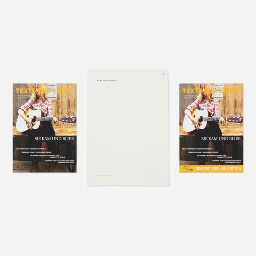 Artist's books, two