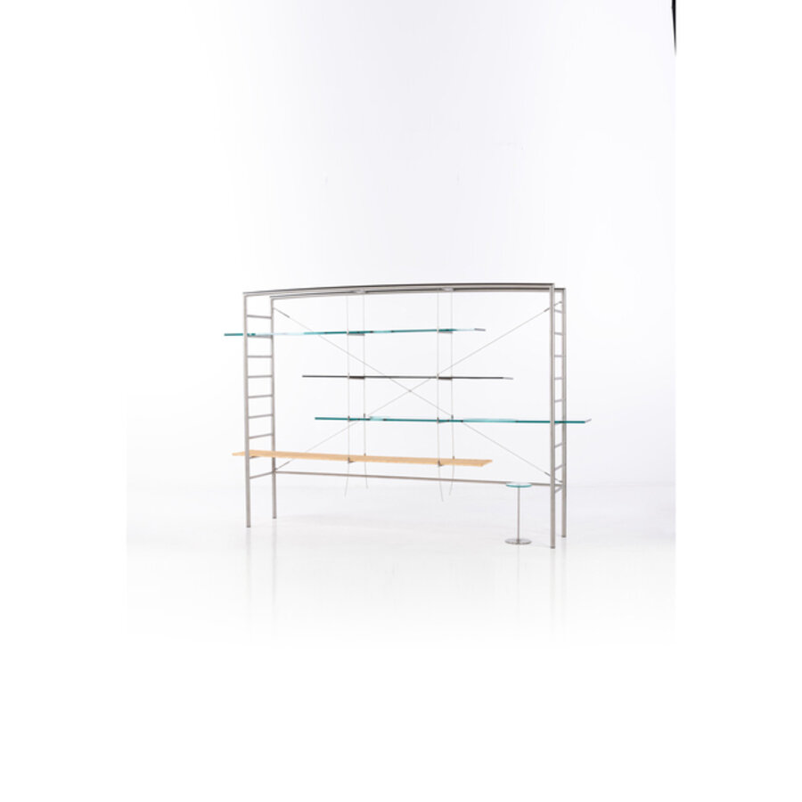 Pierced Bookcase - Limited Edition Collection Uomini e Fiori, Bookshelf