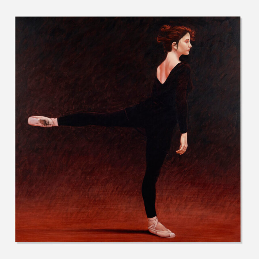 Dancer Stretching