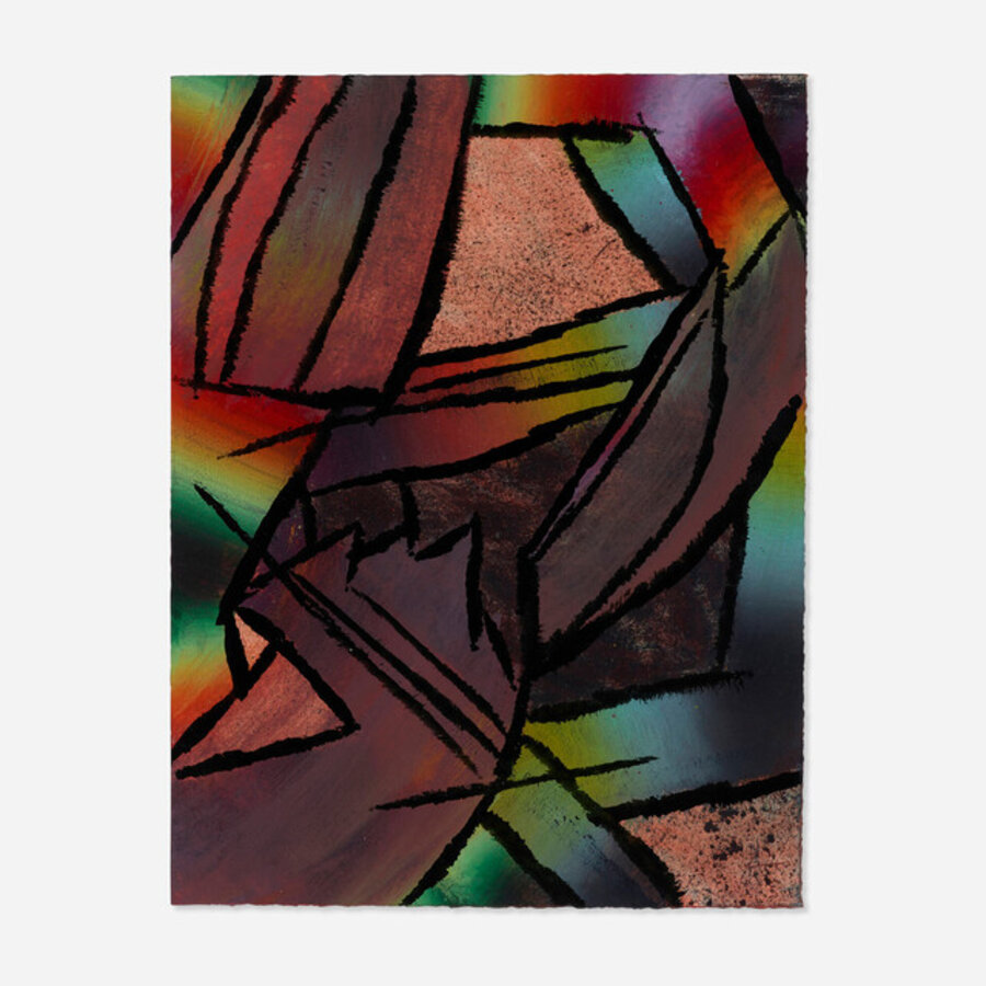 Untitled Paper Spectrum (with Line)