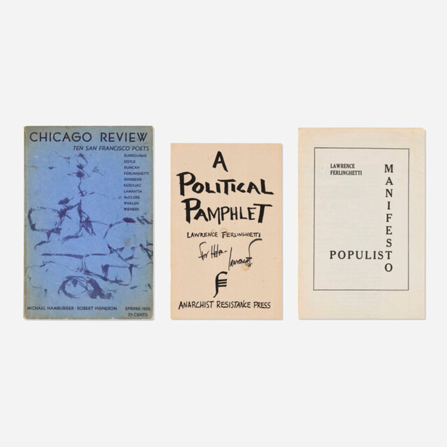 Group of three publications