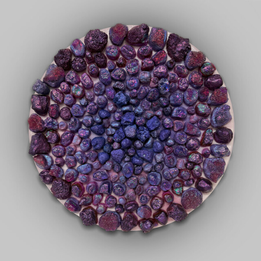 Violet Sweet Rock Ring
