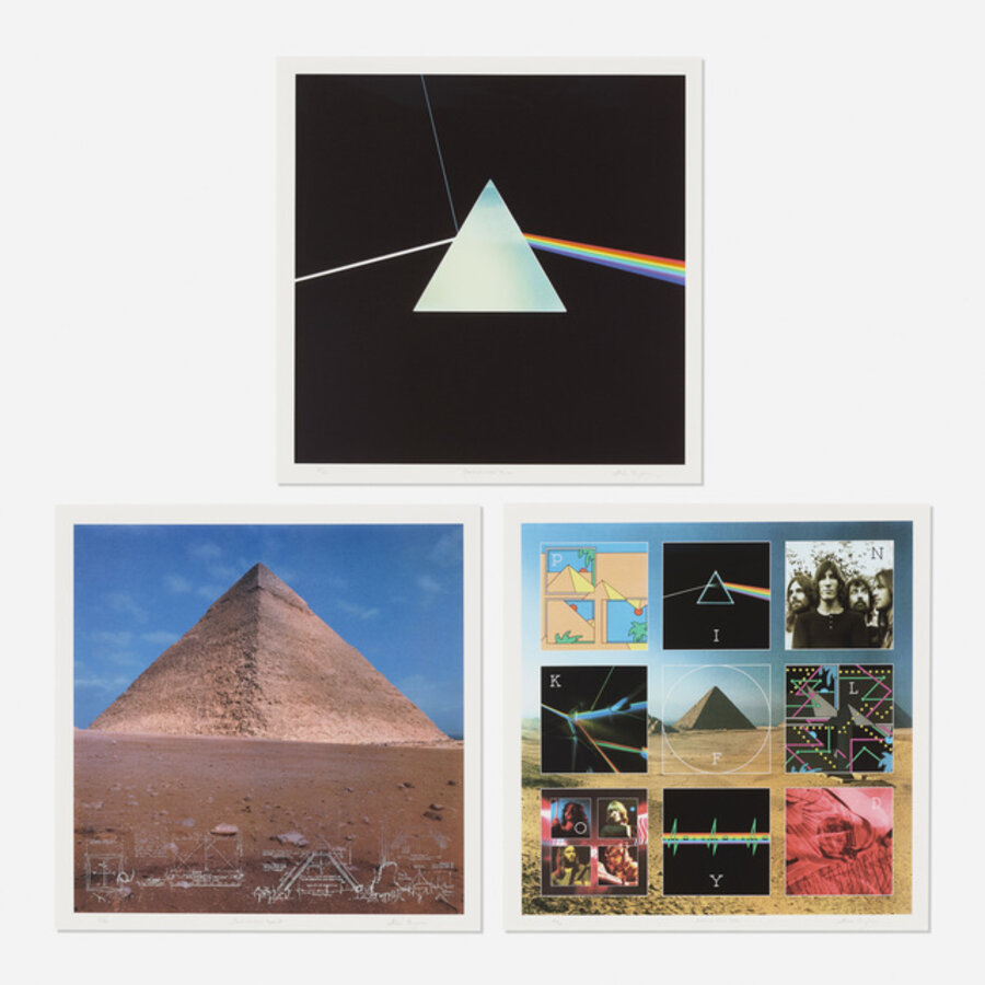 three works from The Dark Side of the Moon 0303 Boxset