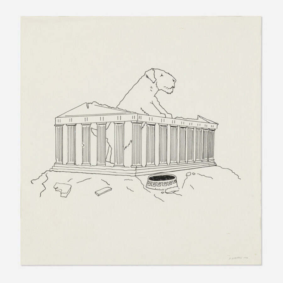 Untitled (Roman Dog)
