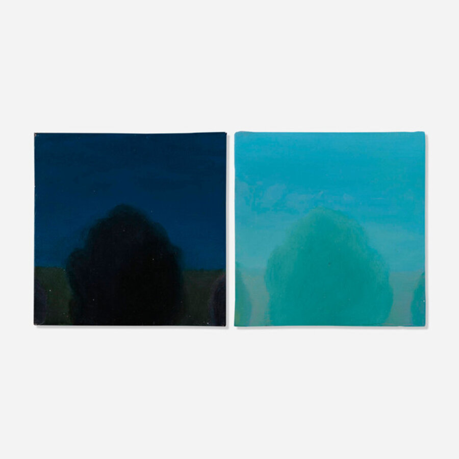 Night & Day (Elm) (diptych)