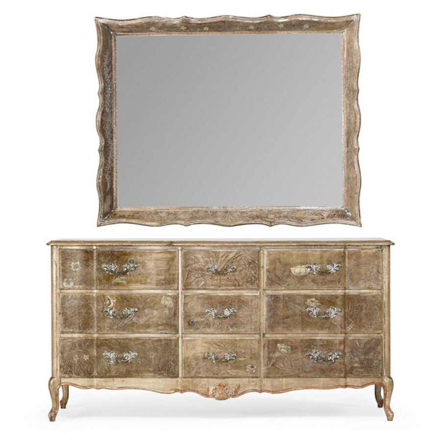 Dresser and framed mirror, New York