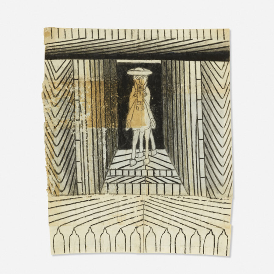 Untitled (Man on Donkey)