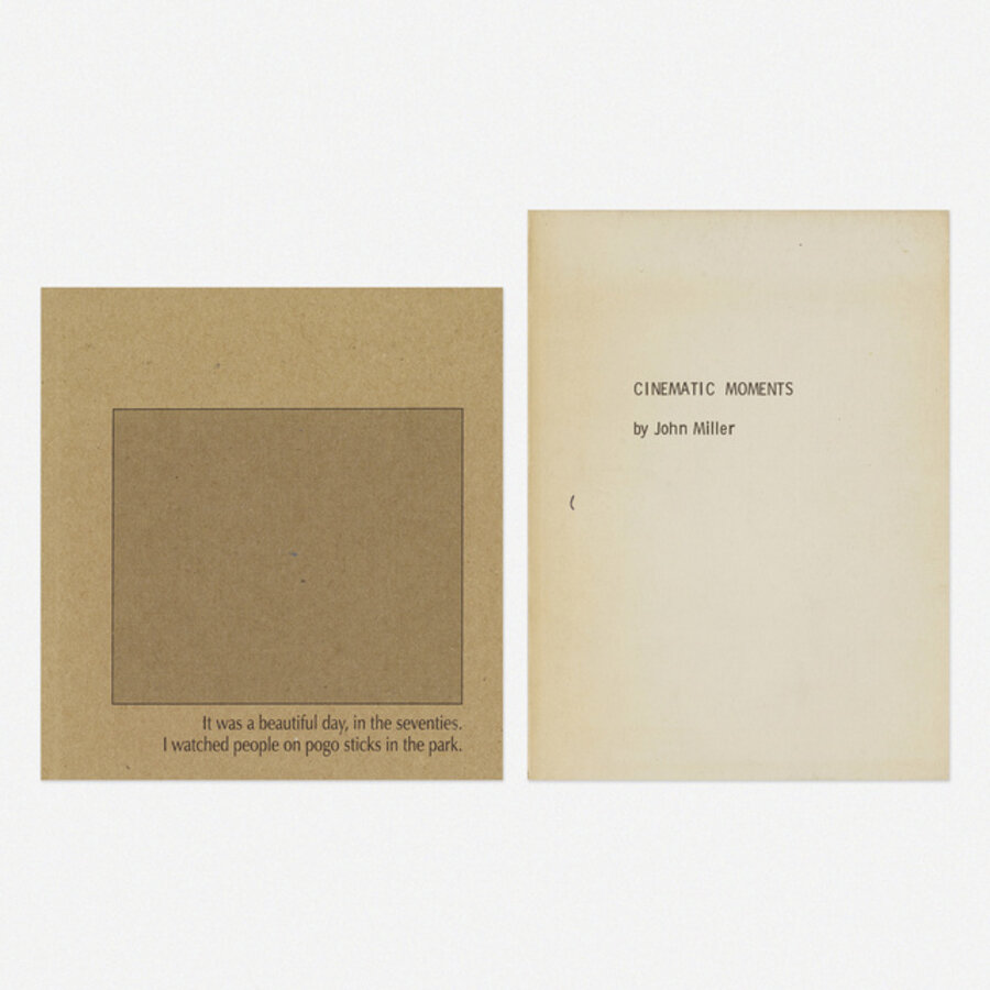 Artist books, two