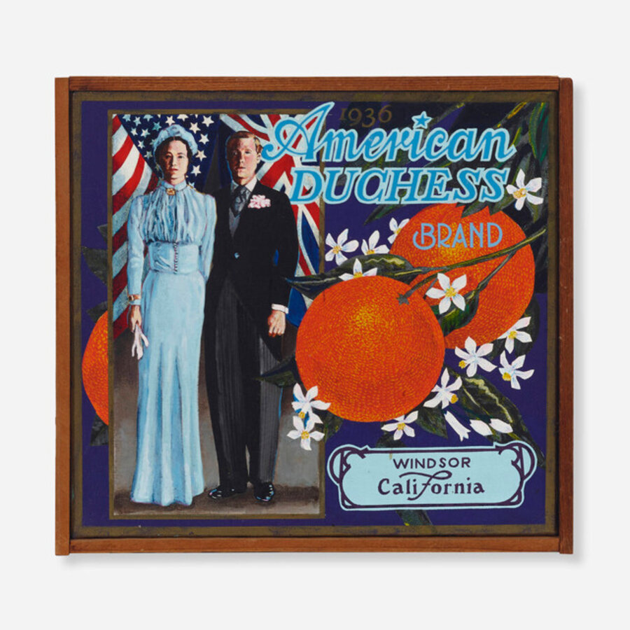 American Duchess Brand (from the Orange Crate Label series)