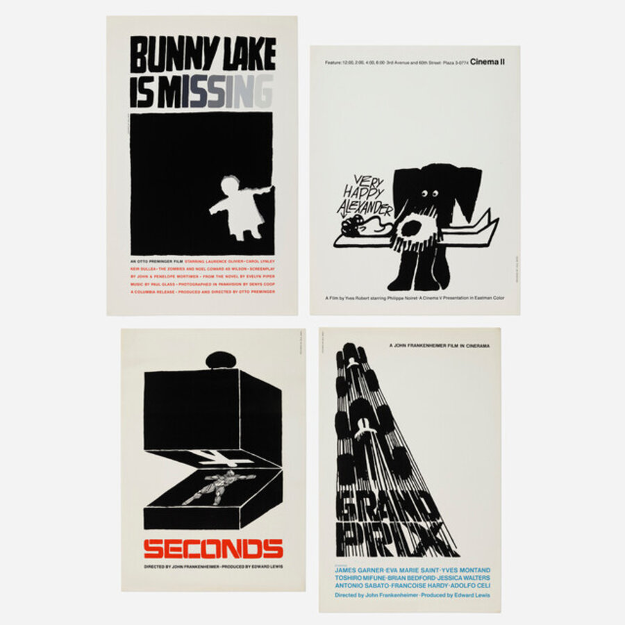 Group of four posters