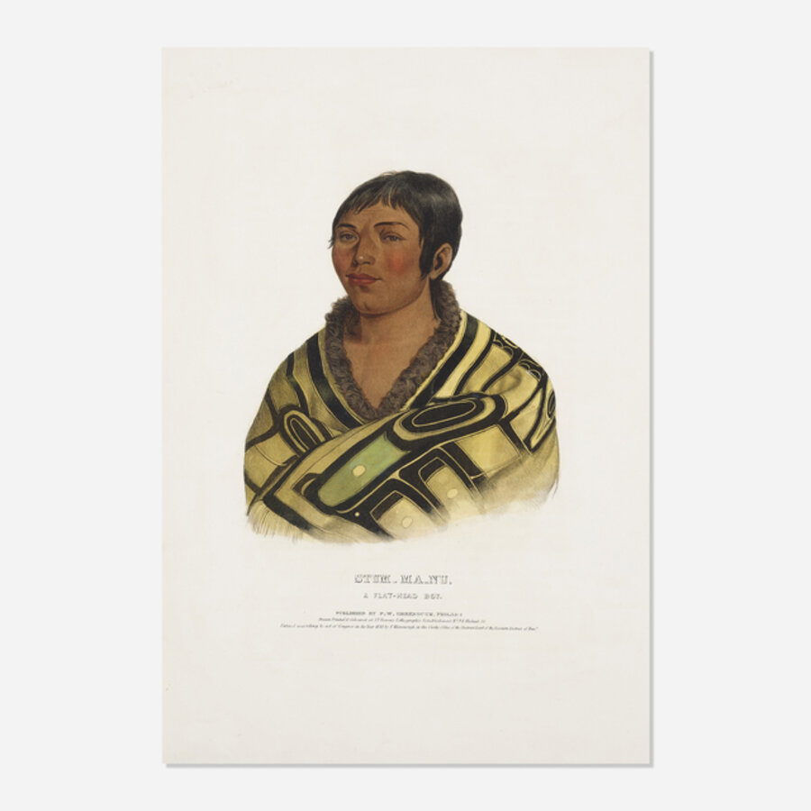 Stum-Ma-Nu (from History of the Indian Tribes of North America)