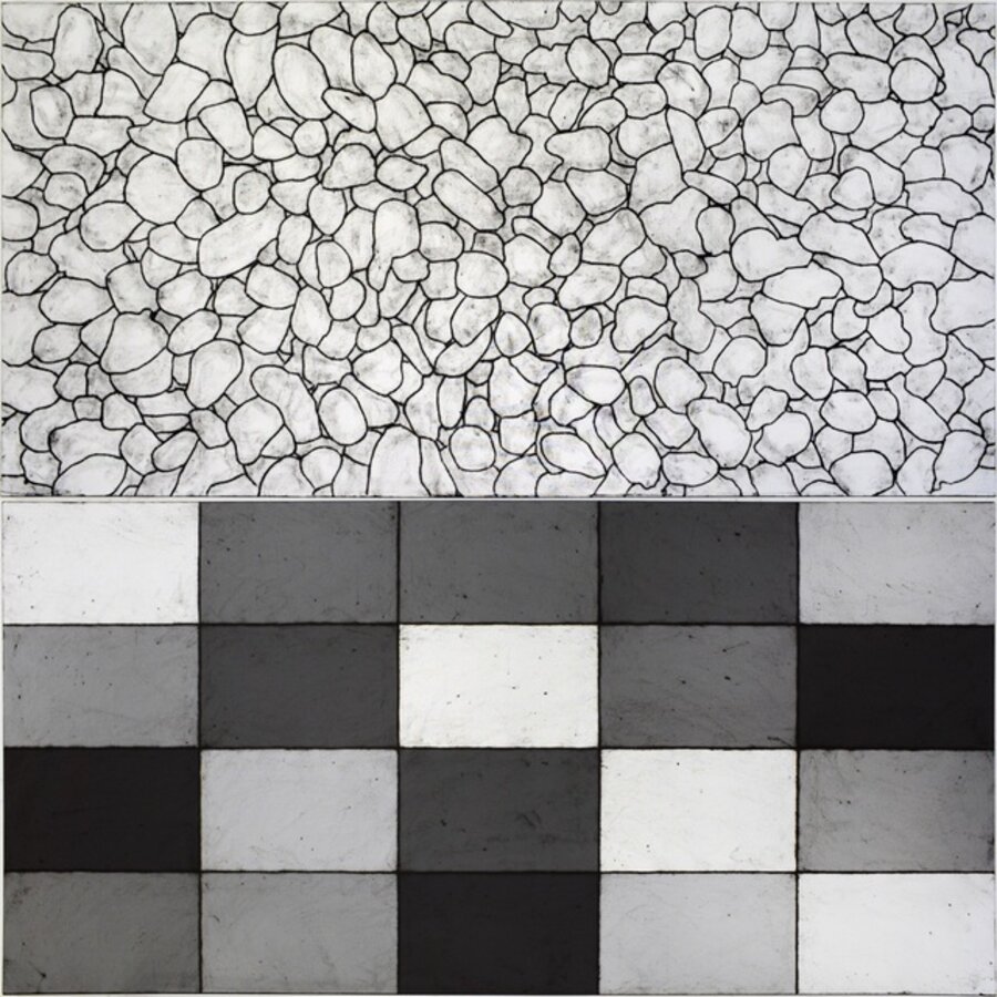 all I see are light patterns in white