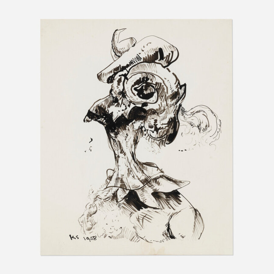 Untitled (Surrealist Head)