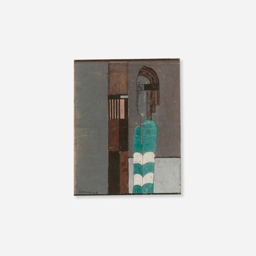 Maquette for Silver and Enamel Plaque