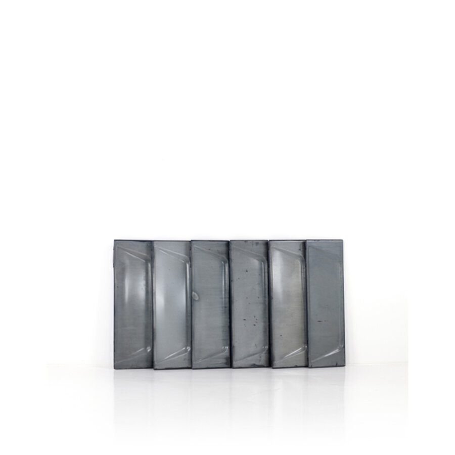 Set of six wall panels