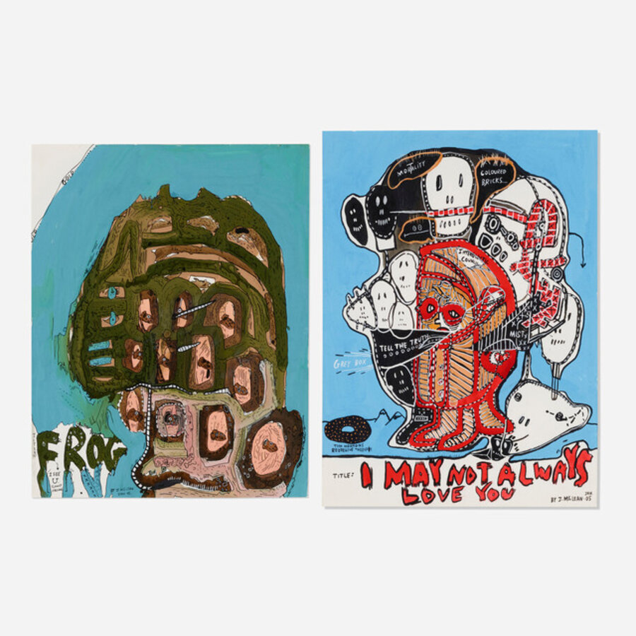 Frog, I See U Slowly Falling; I May Not Always Love You (two works)