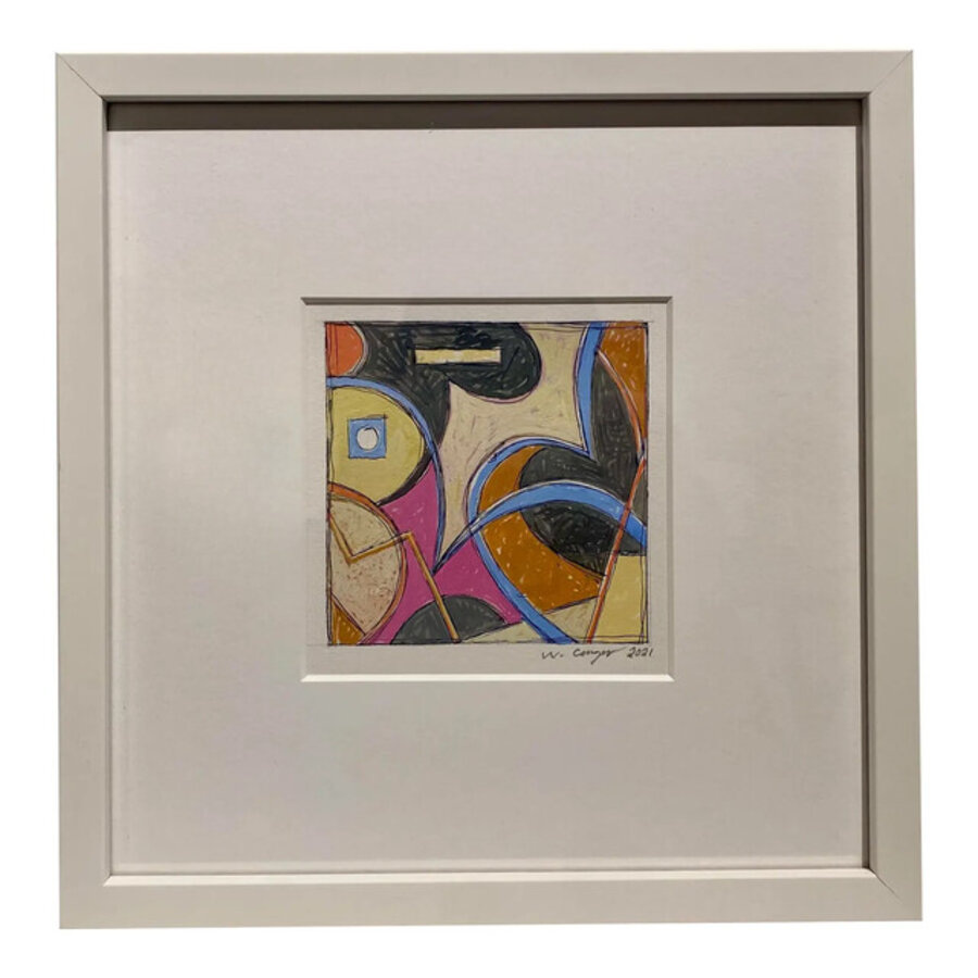 Contemporary Abstract Gouache