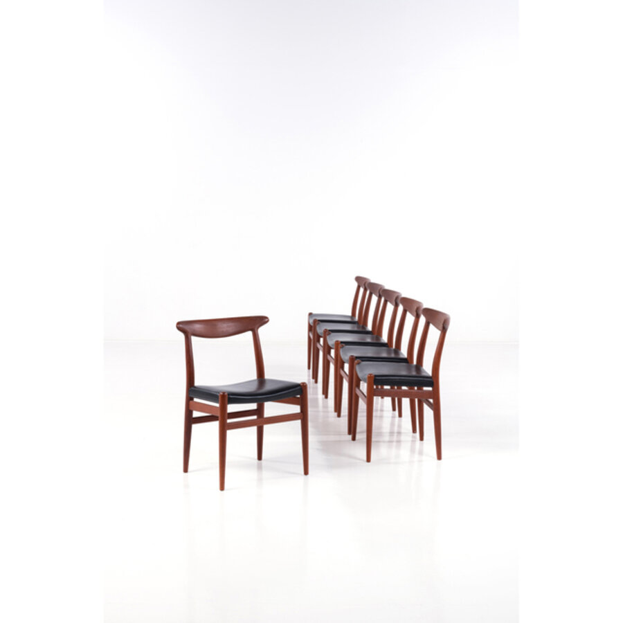 Set of six chairs