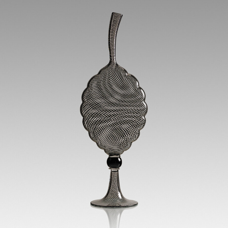 Tall Reticello Leaf vase, Seattle, WA