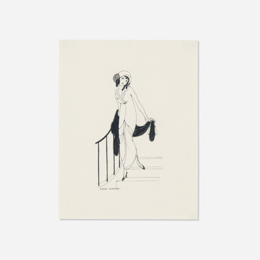 Woman Descending Stairs
