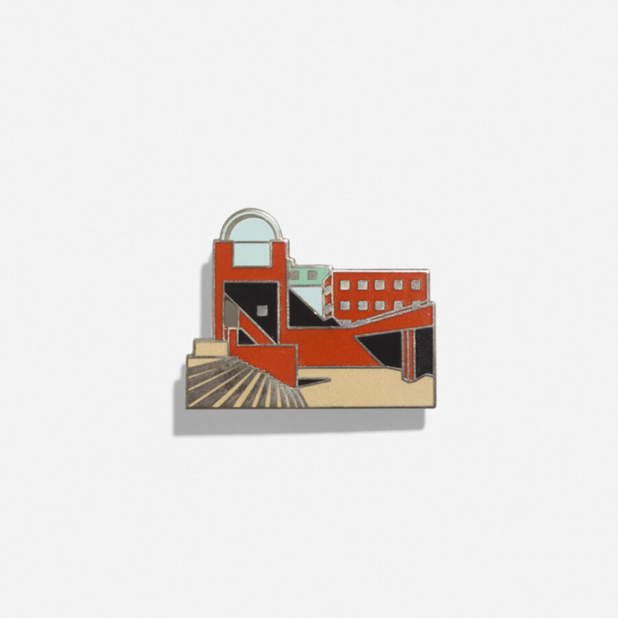 MOCA brooch