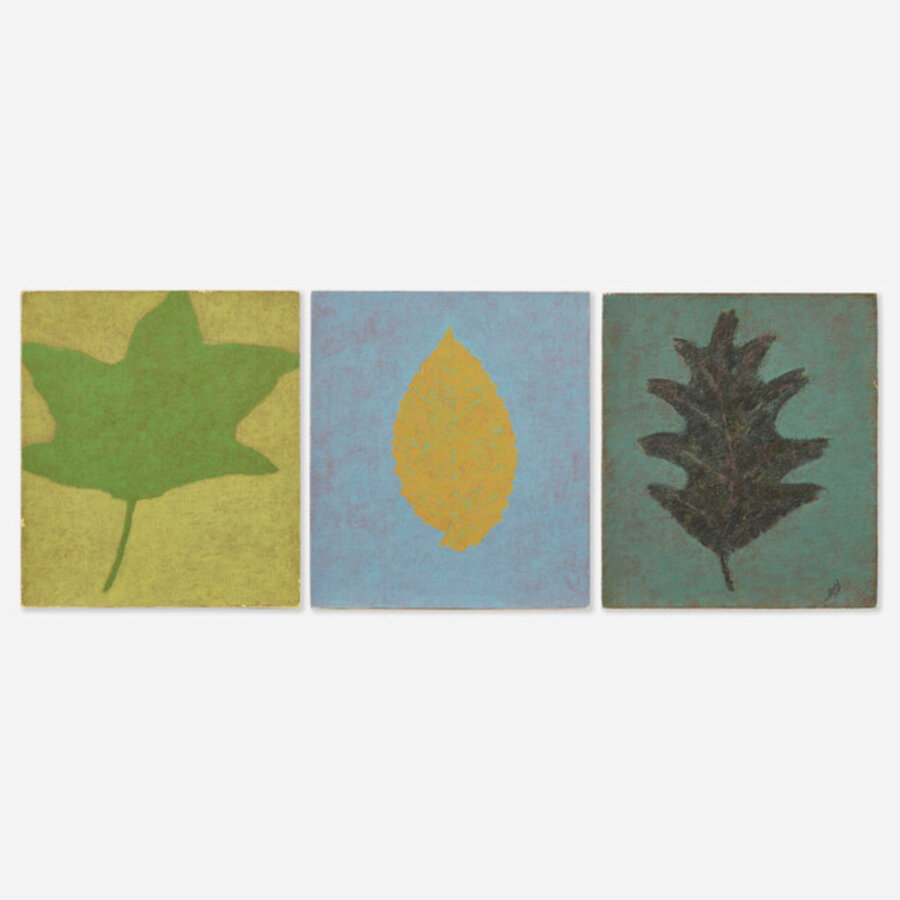 Three Leafs (triptych)