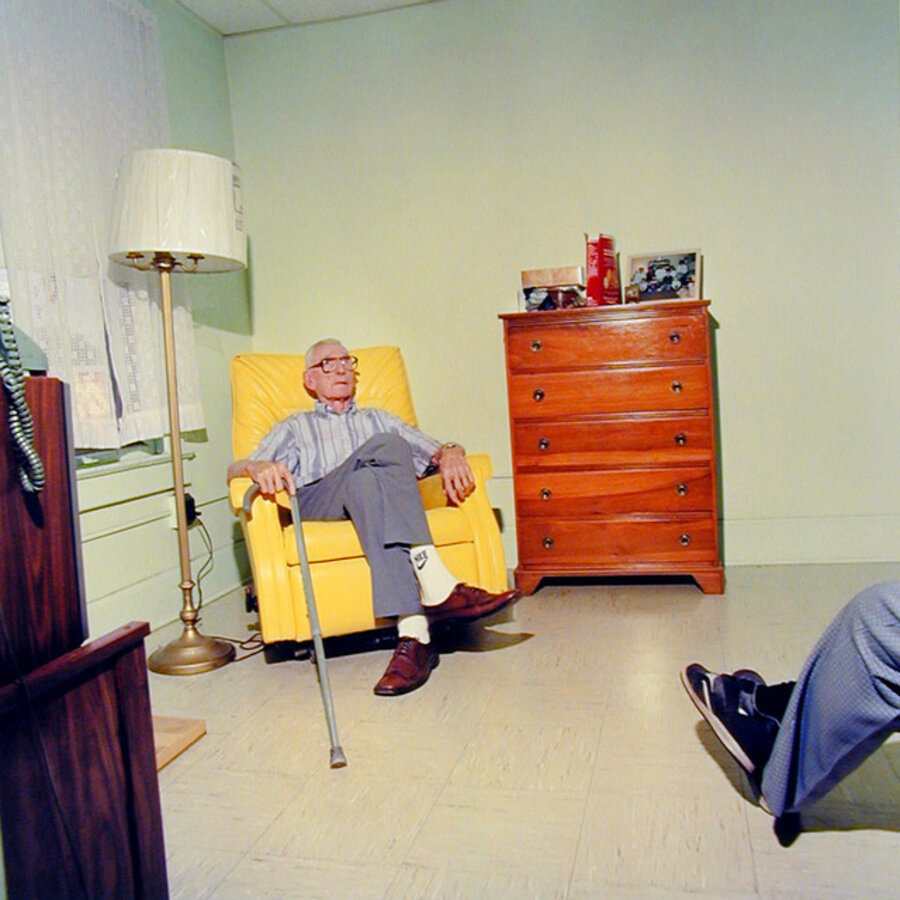 Untitled - Gelesburg (Grandpa and I at Millionaire's Rest Home)
