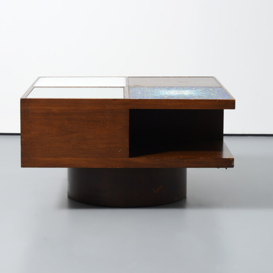 SQUARE END Illuminated Coffee Table