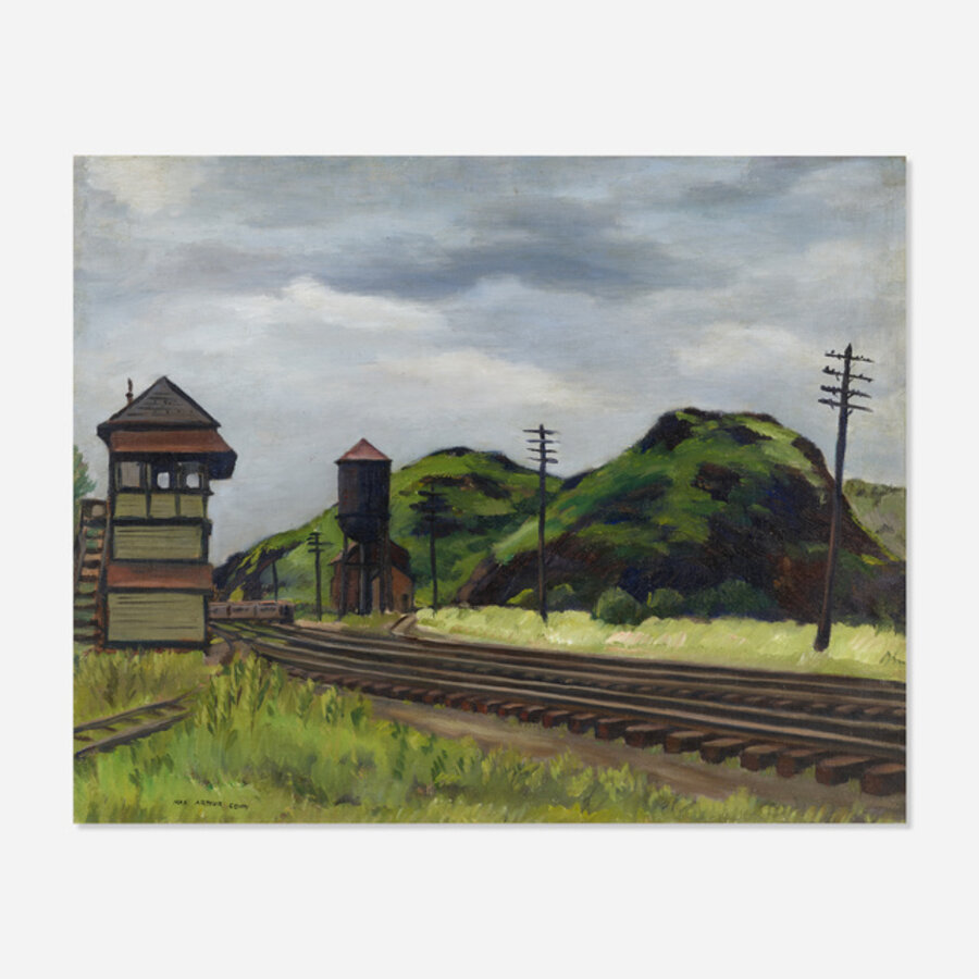Railroad Tracks, Near Easton, Pennsylvania