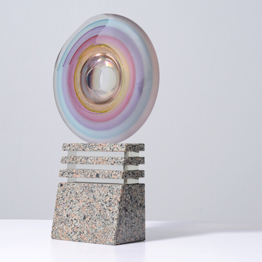 Large Michael David & Kit Karbler Abstract Sculpture