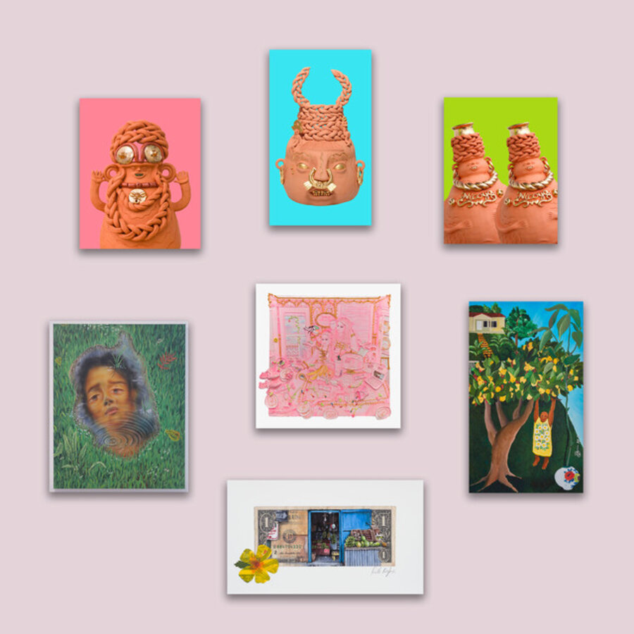 Joel Gaitan, Yvette Mayorga, Danielle De Jesus, Larissa De Jesús Negrón, Devin Osorio, ART FOR CHANGE’s 2023 Latinx Print Collection