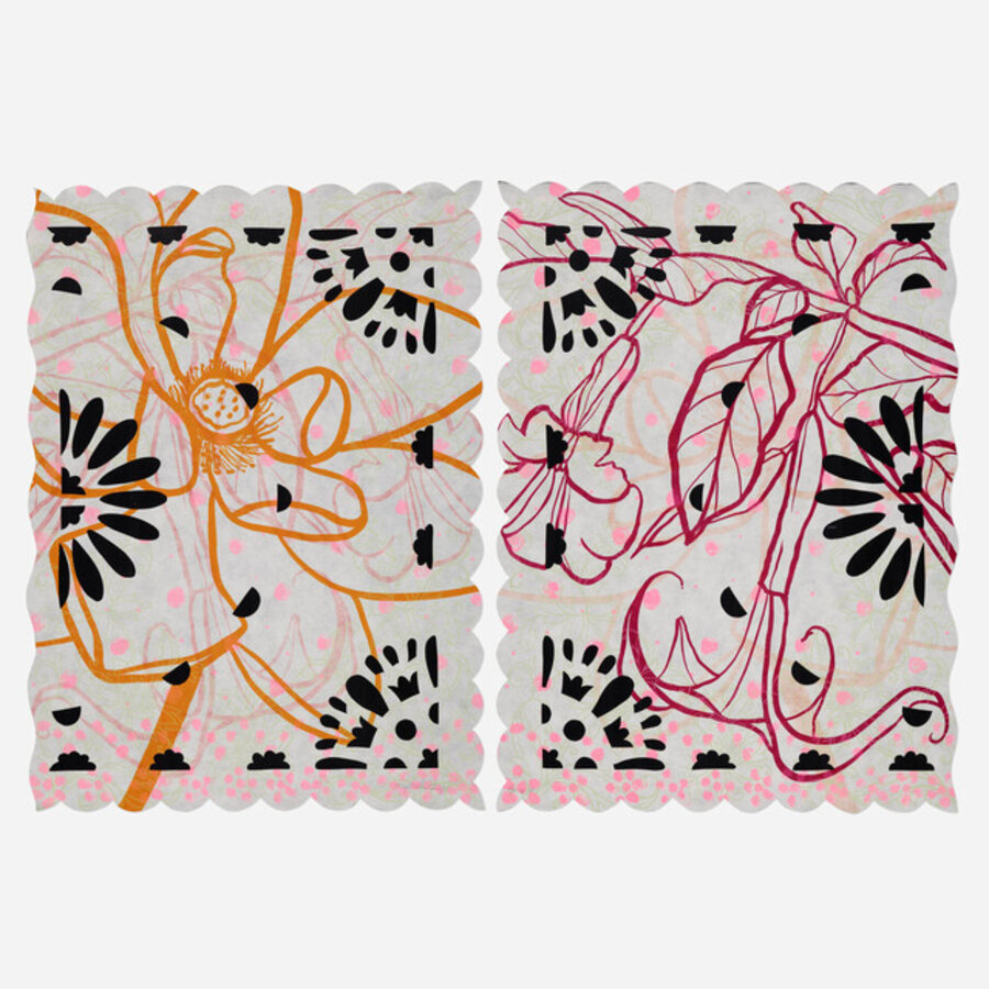 Las aberturas, los organos que esperan (diptych)