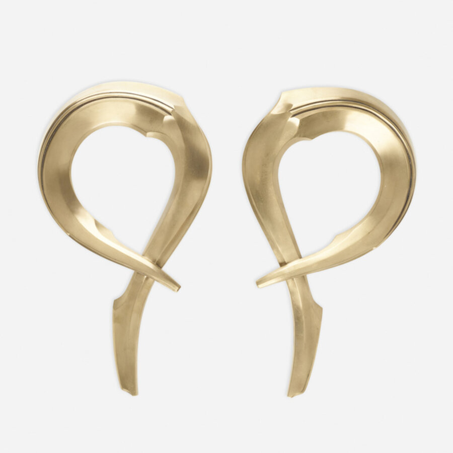door handles for The Willard Building, Washington D.C., pair