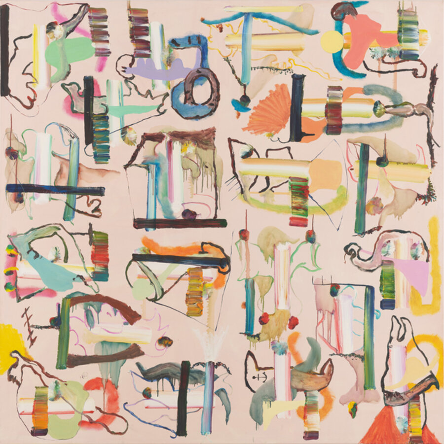 Untitled (twenty on orange)