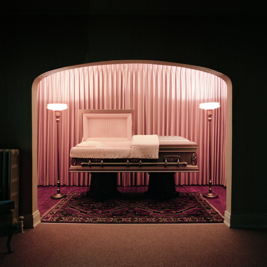 Casket Showroom, Carter Funeral Home, Syracuse, NY