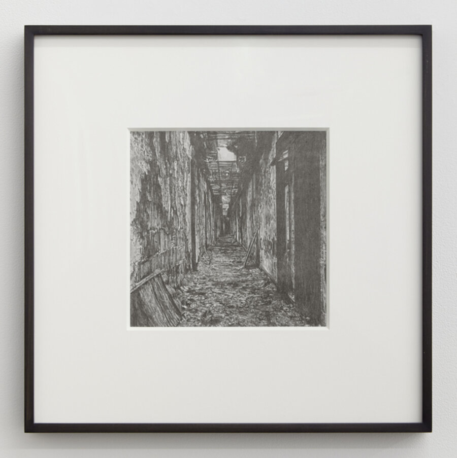 Untitled (Peter Hujar, Hall, Canal Street Pier, 1983)