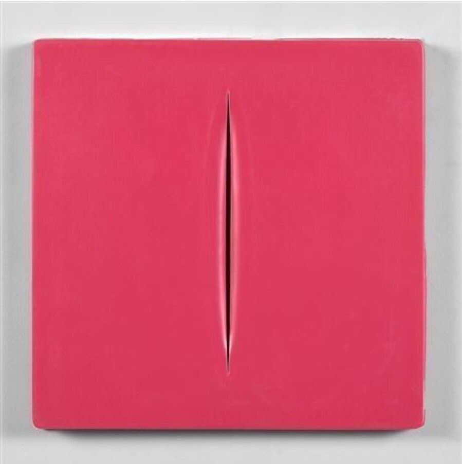 Concetto Spaziale (Pink), 1968