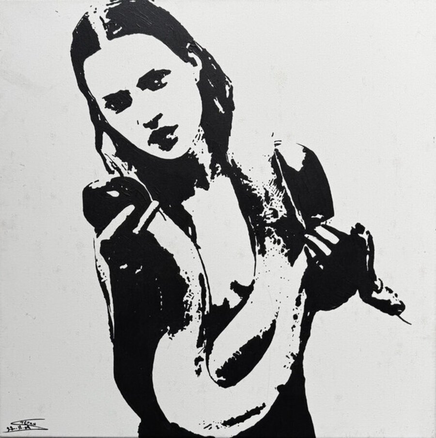 Kate Moss by Tepan