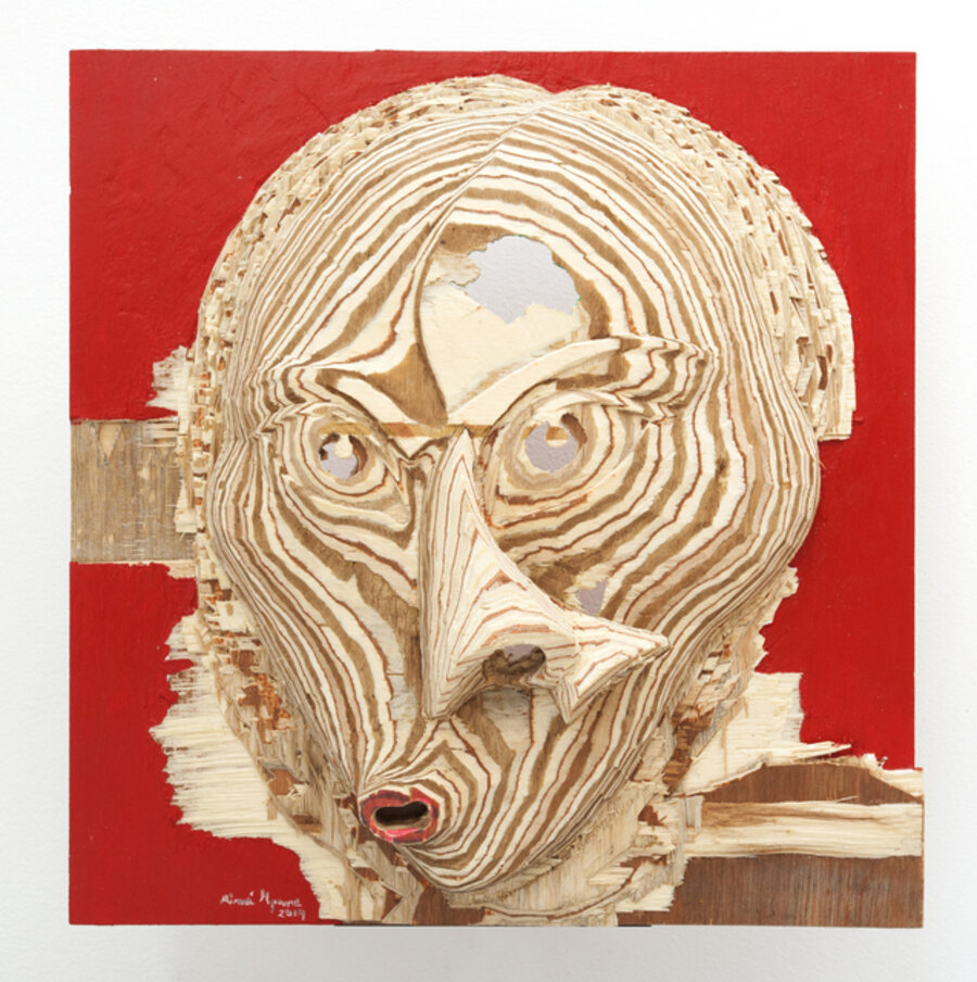 La Demoiselle Pende / Masque Bi-face Picasso-Pende #13