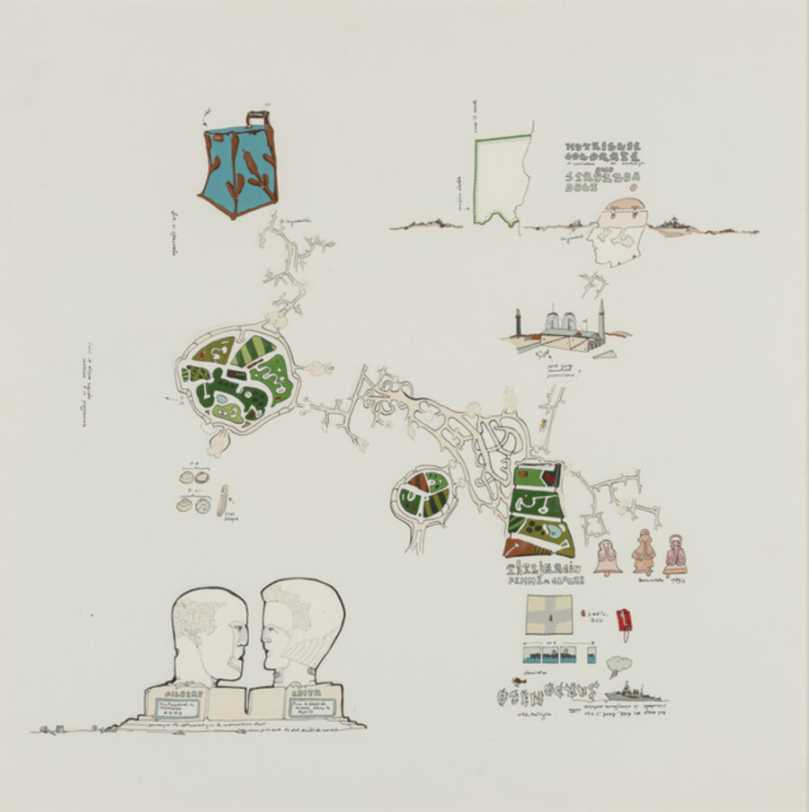 A tȇte-jardin = femme-cloche