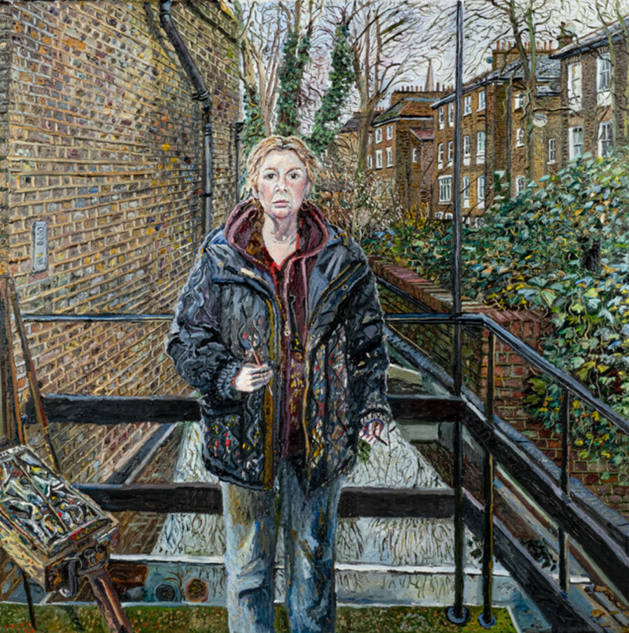 Self Portrait as a Plein Air Painter