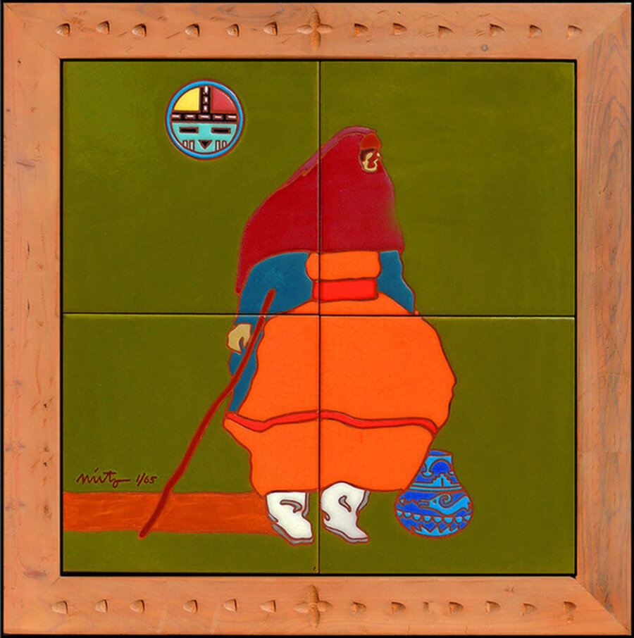 The Wise Woman in Orange