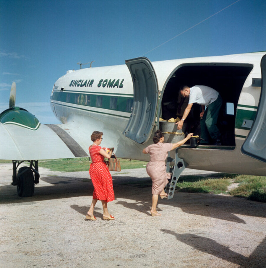 Somalia Airplane Red Dress, Sinclair Somal