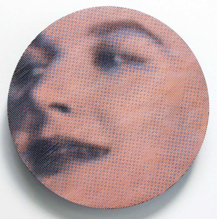 Pale Orange Woman